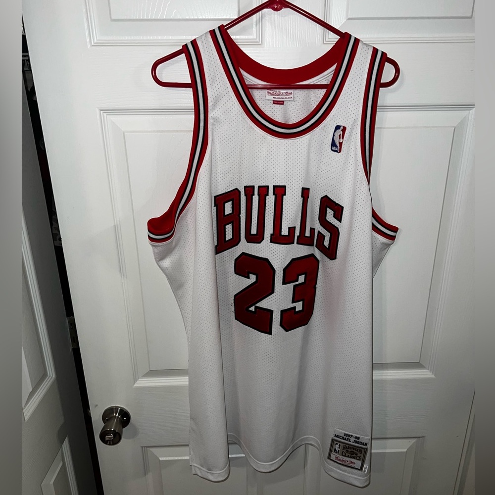 Hardwood classics authentic Michael Jordan jersey